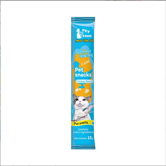 Cat Wet Treat Tuna Chicken Shrimp Lickable Squeezable Creamy Puree Cat Food and Snack Vitamin Taurine 45 Tubes 3 Flavors