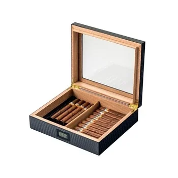 Vanace Wooden Cigar Humidor With Frosted Technique For Sale Used