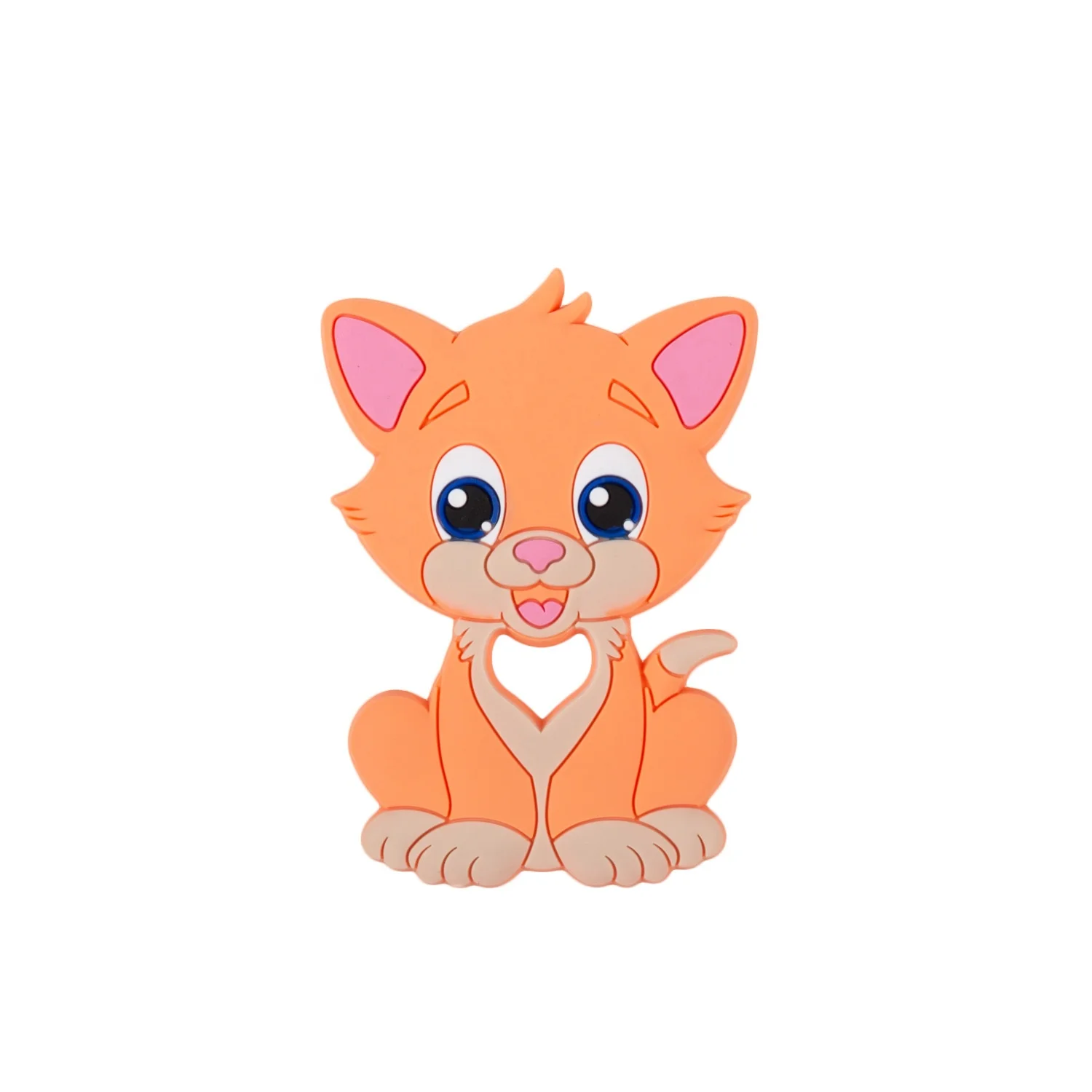 Силиконовый молярный прорезыватель, Детские Силиконовые игрушки-прорезыватели животных