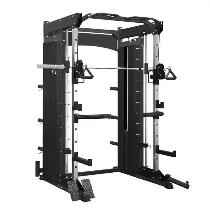 Weightlifting Power Rack Multi Home Gym Equipment Fitness Squat Rack Smith machine
