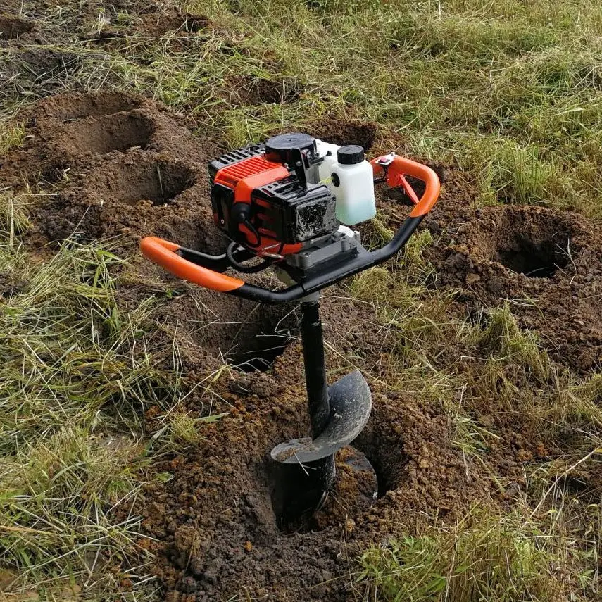 Earth Auger Machine Garden Planter Drill Bit Tool Seed Hole Digger For Planting Farming Hard Drill Auger