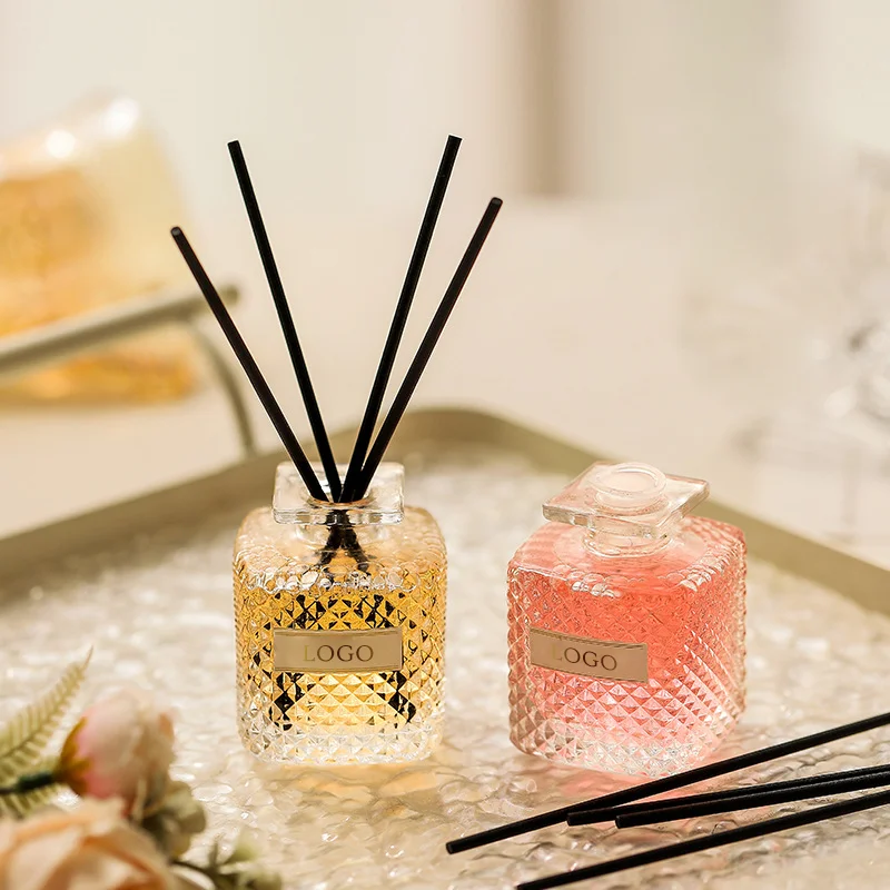 Molly Glory Mini Home Decor Fragrance Air freshener 50ml Essential Oil Reed Diffuser For Gift