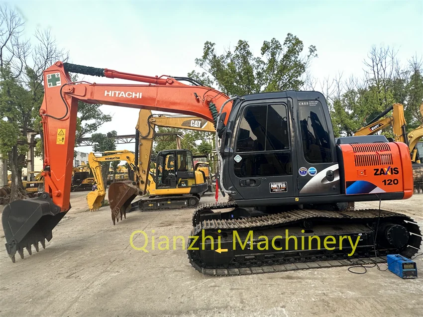 Экскаватор 2023 б/у Hitachi zx 120 12 тонн оригинальная новая японская экскаватор EPA CE инженерная строительная техника