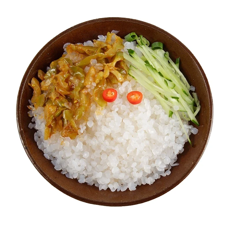 Low Calorie ans Sugar Vegan-Friendly Konjac Rice Meal Ready to Eat