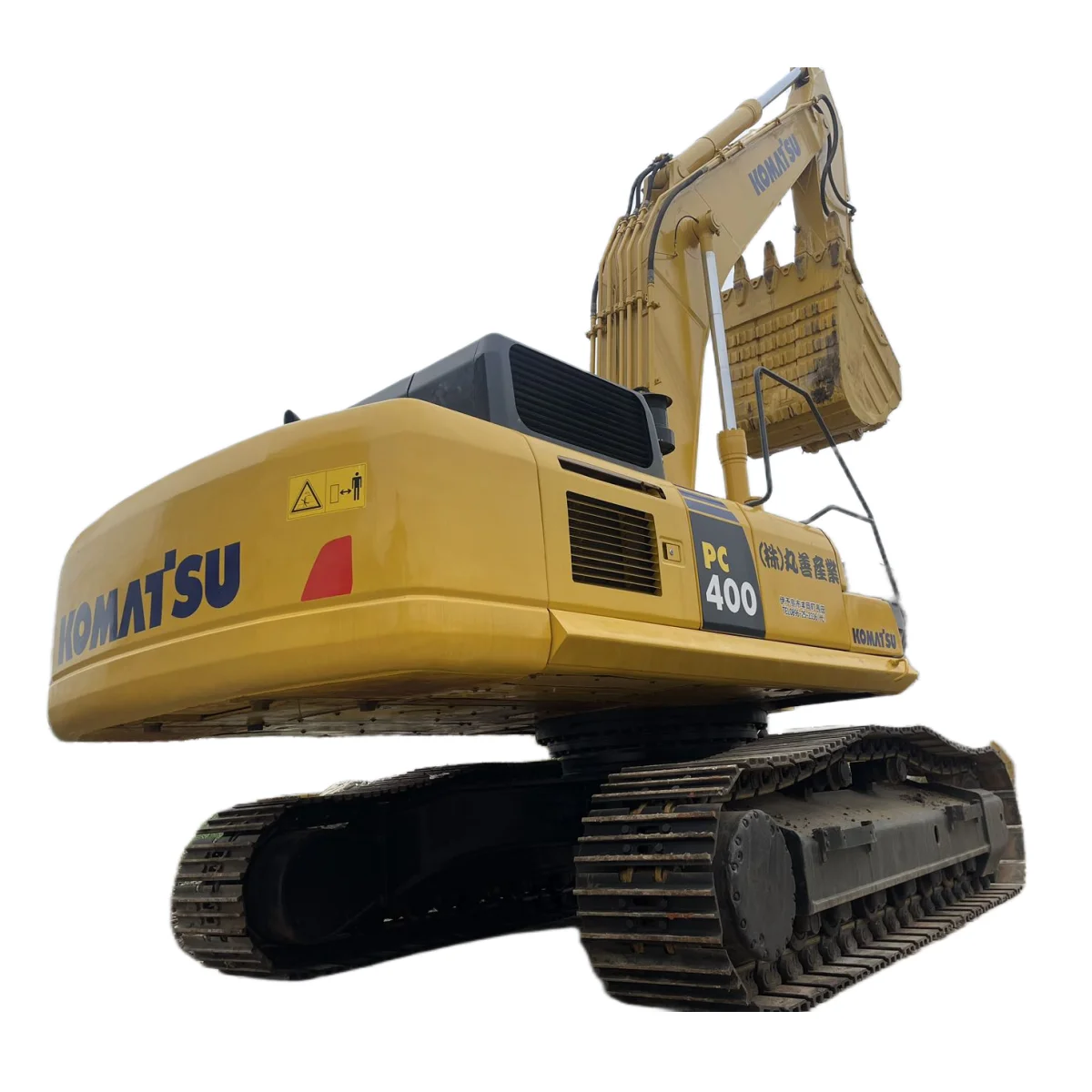 Используемый Подержанный PC400-8 KOMATSU высококачественный гидравлический гусеничный экскаватор 40 тонн большой для сала