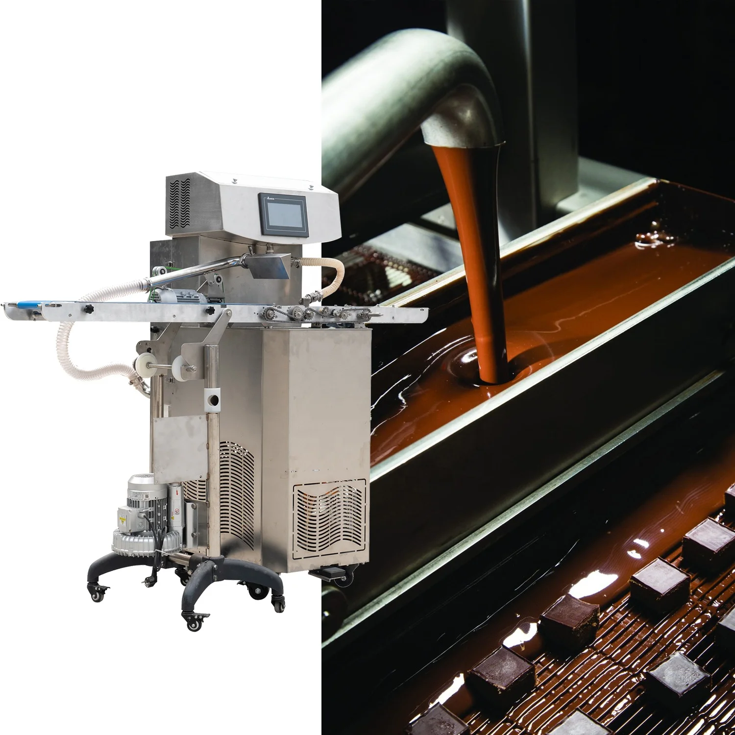 LST chocolate tempering machine chocolate depositing machine chocolate making machine