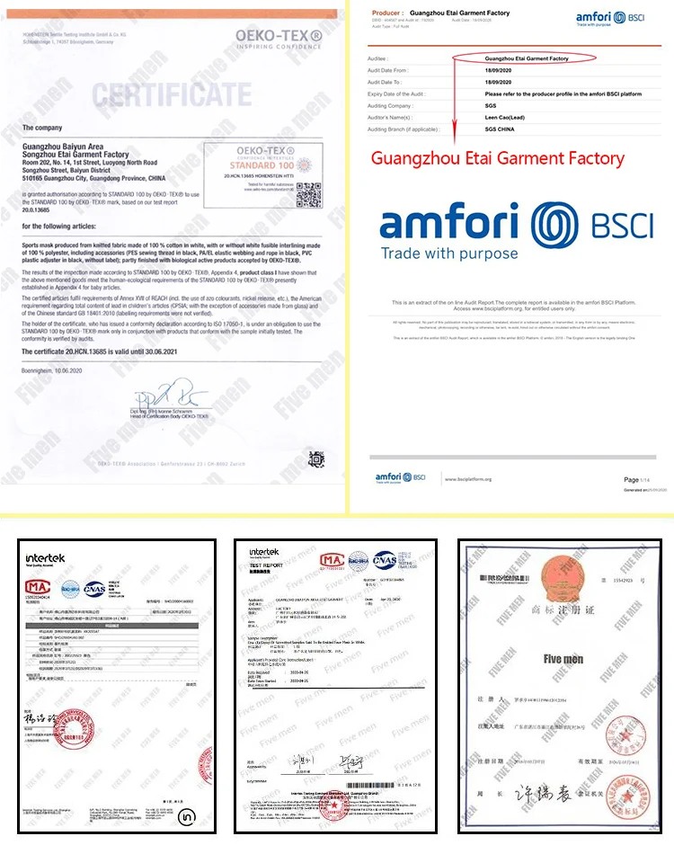 Fashion designer adjustable protective facemask custom reusable silverion cotton maskes