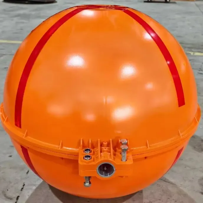 600mm Aircraft Warning Sphere with AROMOR ROD navigation Visual Aids obstruction ball visibility for low-flying aircraft