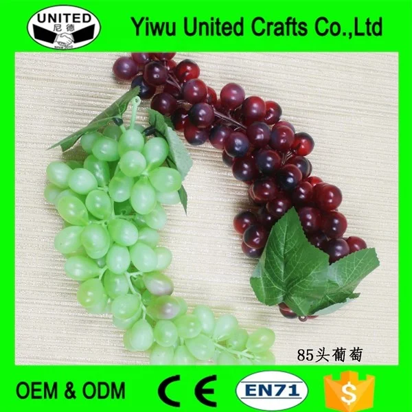 Artificial fruits decorative artificial grapes fake grapes plastic grapes