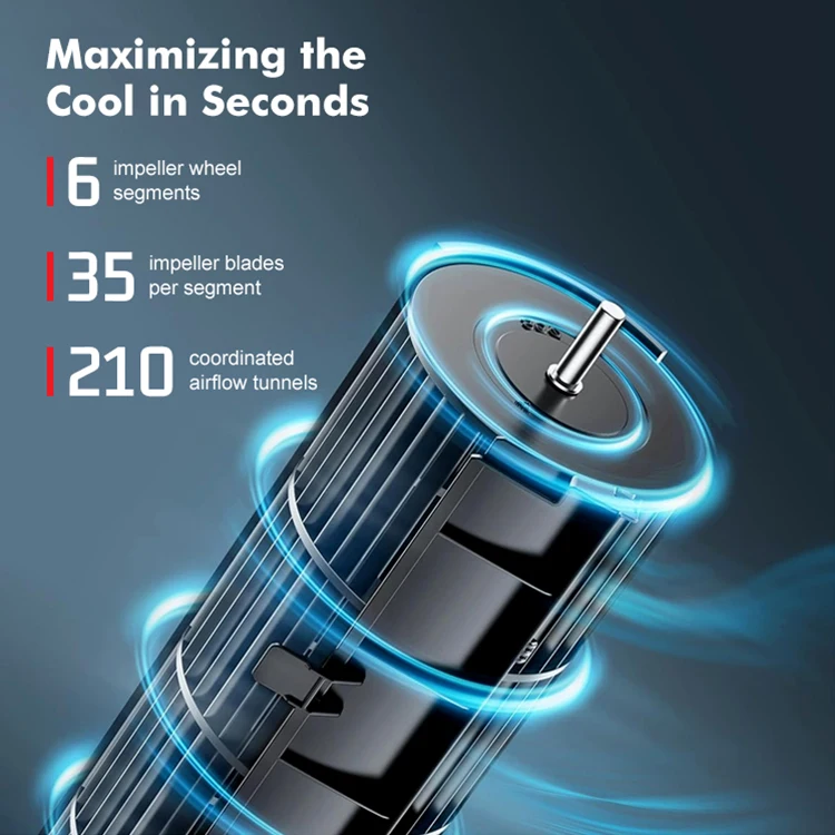 2024 New Multifunctional Smart Tower Fan Black Home Office Use Is Safe 29 Inches Tower Fan With Oscillation