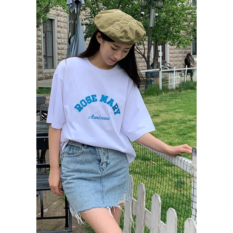 China Manufacturer Direct Sale Customized Fabric Oversized White T Shirt Suitable For Men And Women