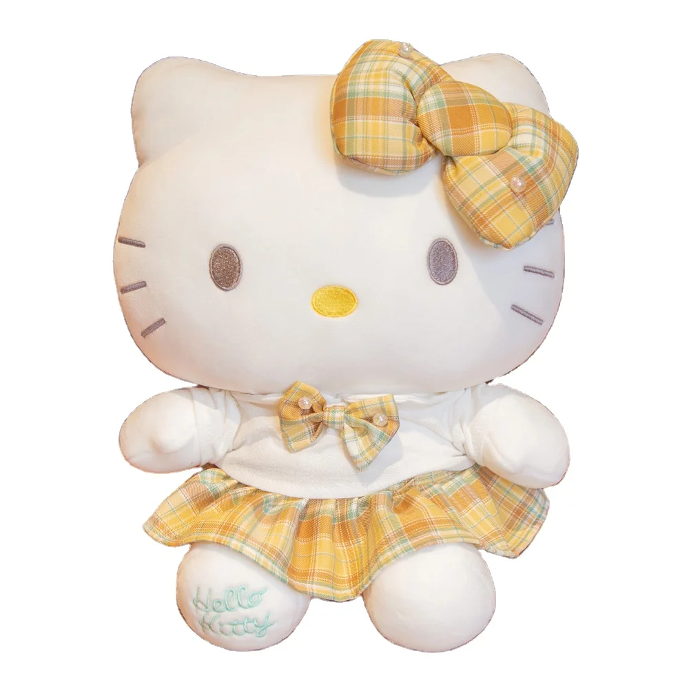 Высококачественная плюшевая игрушка Hello Cat Kitty с мягким материалом