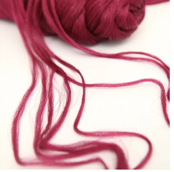 Cheap knitting low shrinkage Grade 100% brazilian Wool hair Yarn for weaving hair yarn