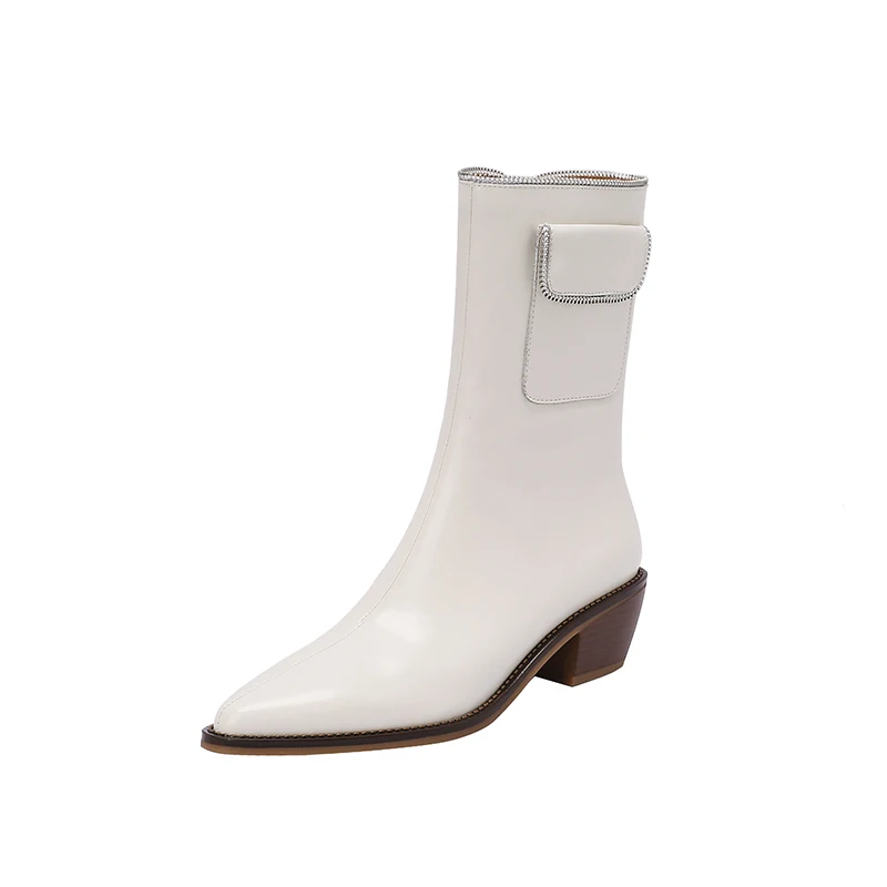 Women Shoes autumn winter Boots ankle fashion comfortable genuine leather For The Latest new Classical