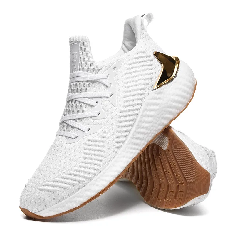  Men Casual Shoes New Design Sneakers Knitted Sport