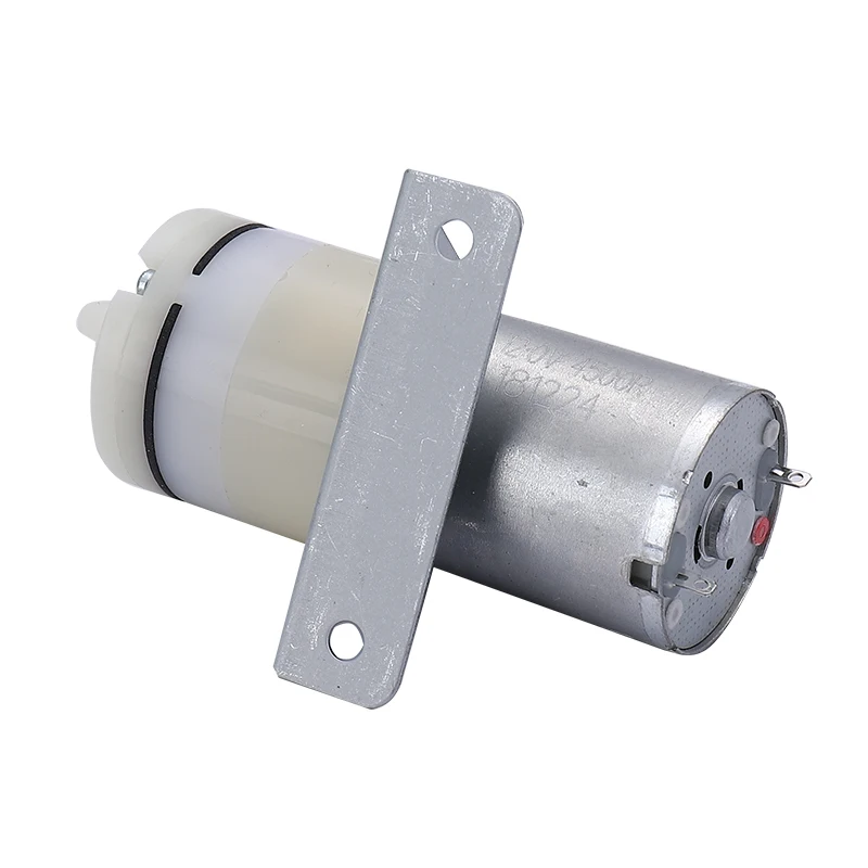 Support customized mini  DC motor pump 3.7V 6V 12V 370  low noise with bracket  micro air pump