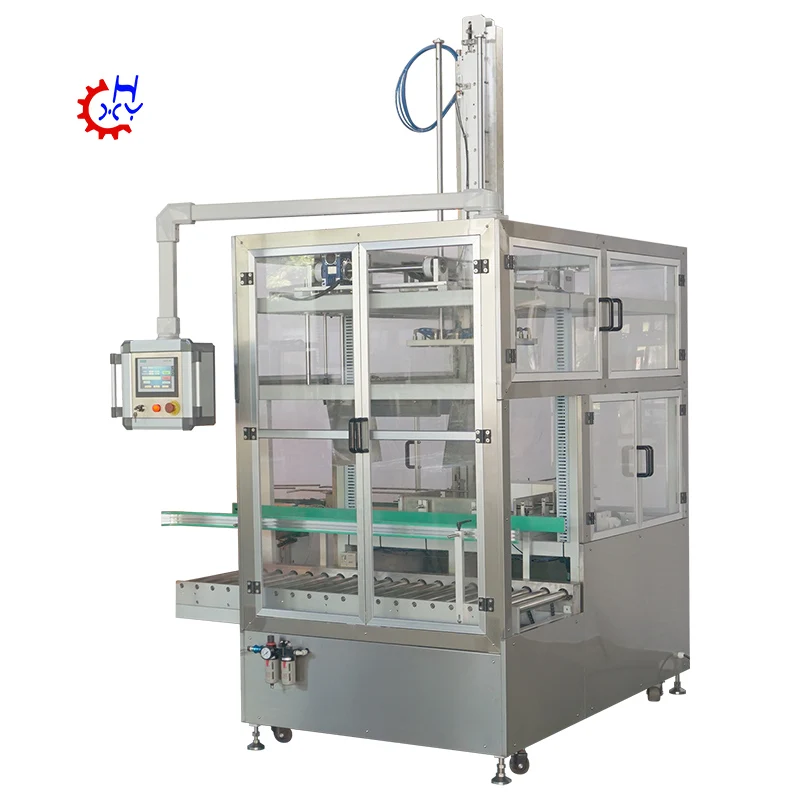 
Factory Made case packer machine top load case packer bags full automatic carton case packer 