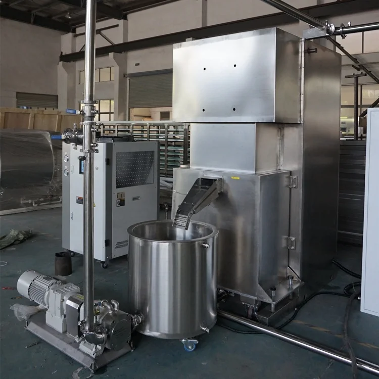 big capacity chocolate refining machinery chocolate tempering plant