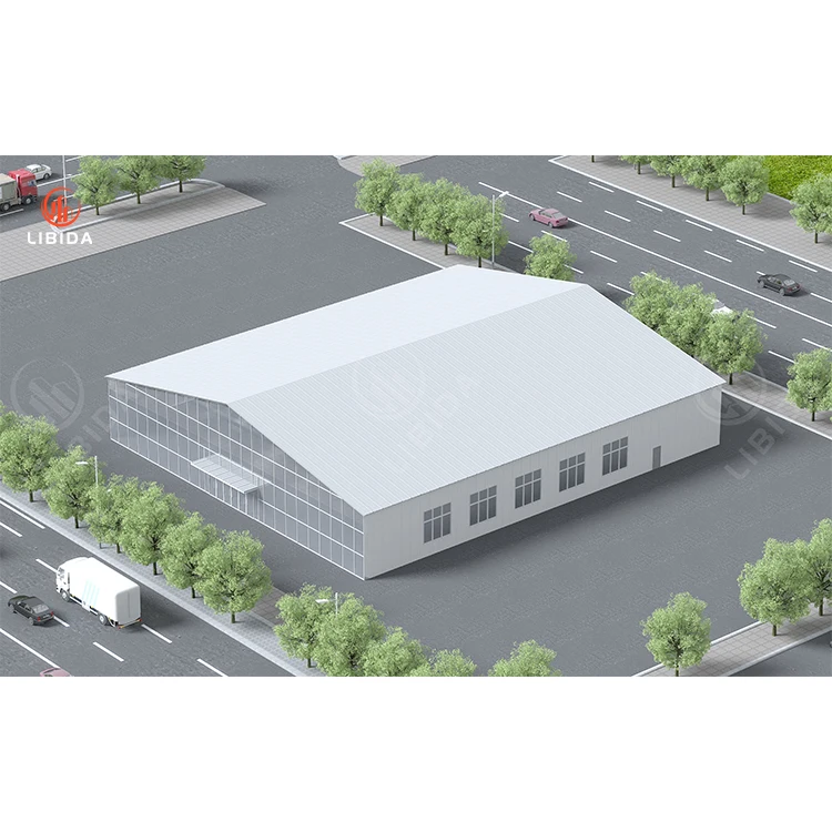 High Efficient Structure Hangar Prefabricated Steel Manufacturer Prefab Metal Warehouse At Good Price