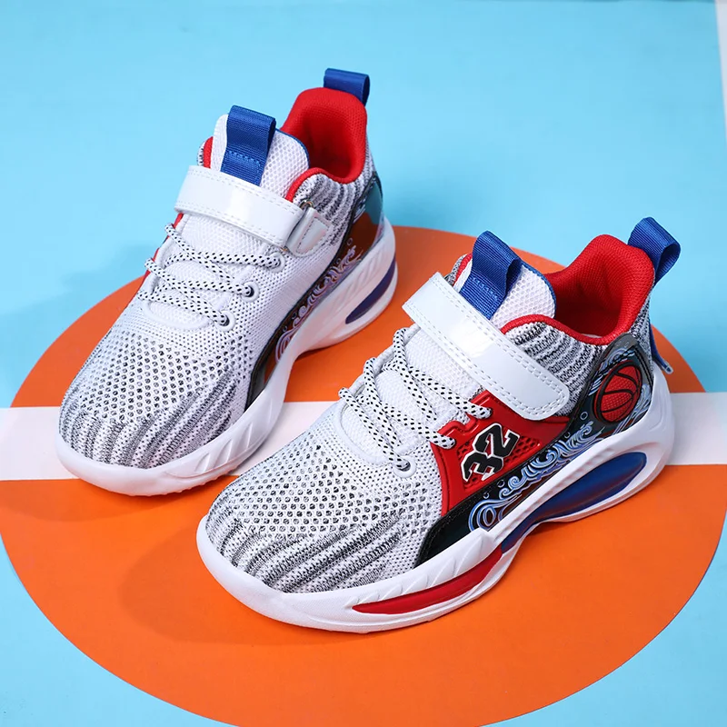 Custom sport basketball style brand name basket ball sneakers boys formal kids shoes 2021 children boy girls kids casual shoes
