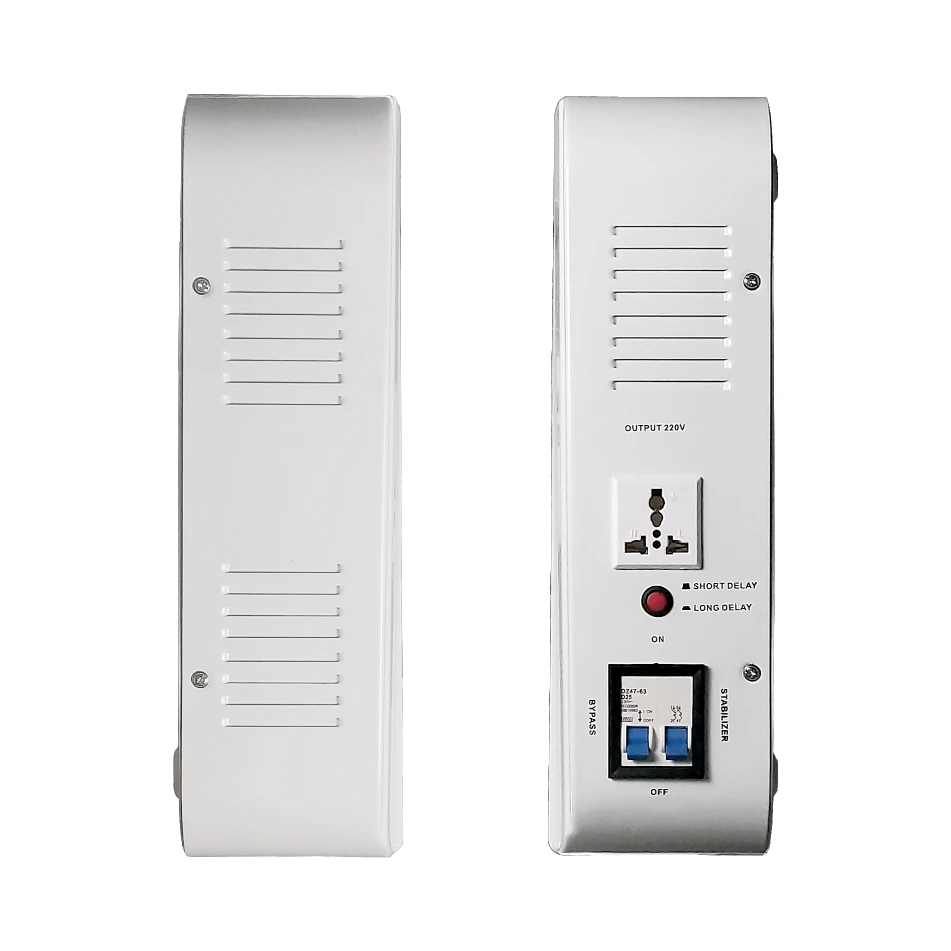 Wall mounted Servo Motor Control 10kva 150v-250v Svc Avr Voltage regulator Stabilizer for home