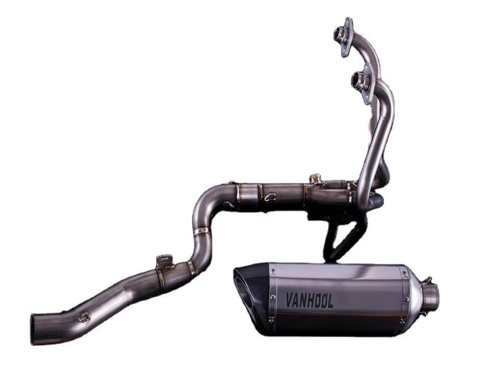 Factory Direct Selling High performance aftermarket titanium exhaust pipe system parts for Kawasaki Ninja 250/300