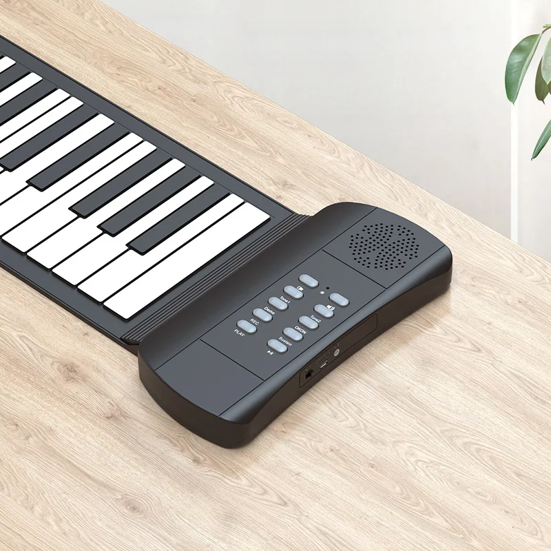 Newest and low price kids piano 49 keys roll up piano toys