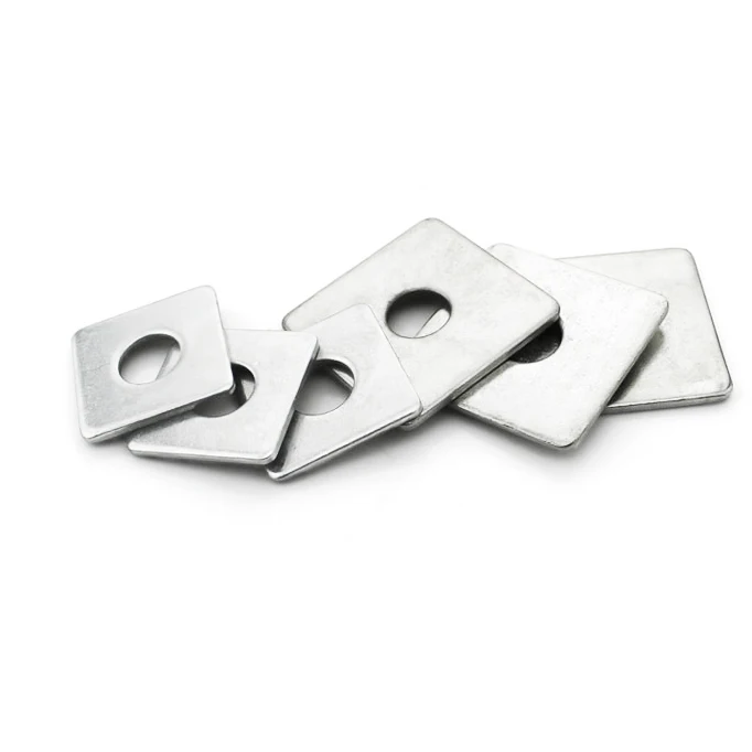 Hot sell square plate washer spring flat washer Threaded Rod Anchor Bolts for Secure Fastening with circular hole
