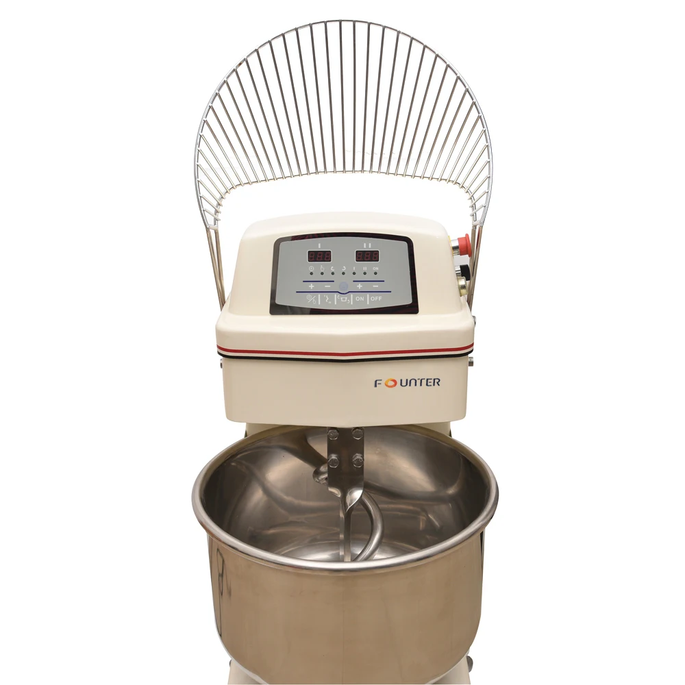 Manufacturer Sale 15/25/50/75/100/125KG Pizza Dough Mixer Machine Industrial Bread Spiral Mixer Cake Mixers