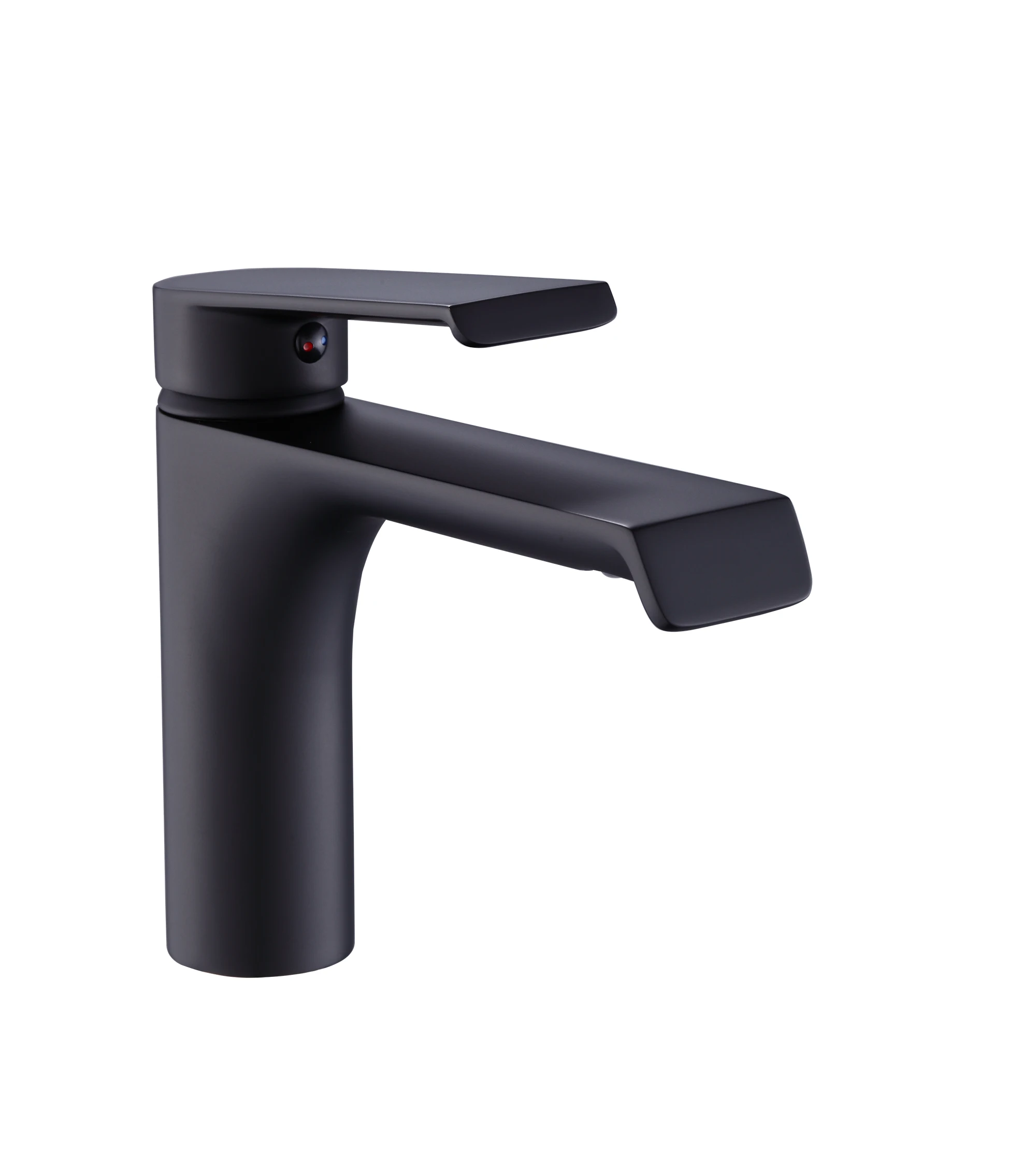 Single Handle Black Basin Faucets Mixers Taps Ware Deck Mounted Brass Mixer