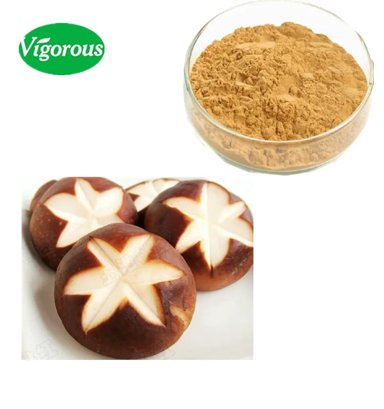 Free sample 30%Polysaccharides Organic ahcc powder shiitake mushroom extract