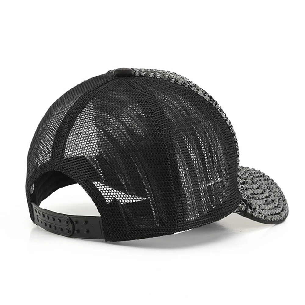 2022 Customize mesh ball trucker type hats in bulk vendor rhinestone logo printing caps trucker hat