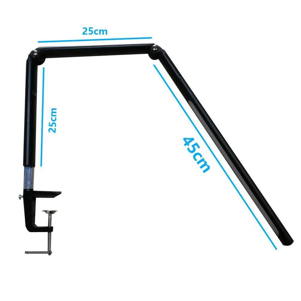 Desk Lamp Clip on Led Table Clamp lamp for Nail Manicure Eyelash work at Beauty Salon with USB Port