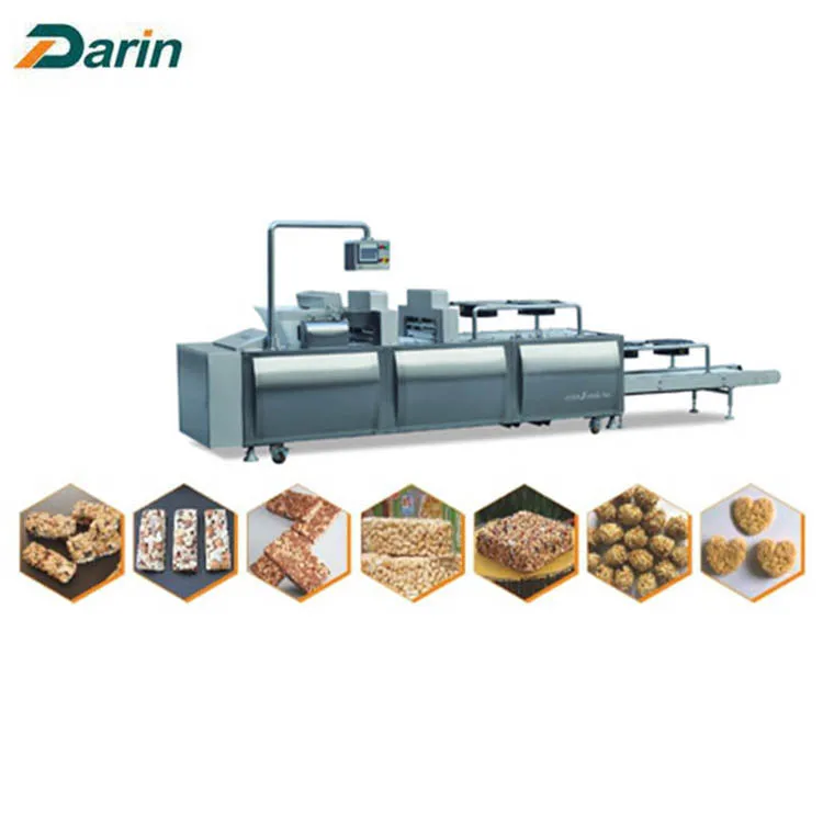 High Automatic Rice Filled Bar Core Filling Puffed Snack Food Extrusion Producing Machine Plant
