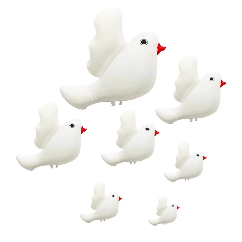New Arrival Peace Dove Aluminum Foil Balloon Birthday Wedding Anniversary Party Decoration White Dove Balloon Wholesale