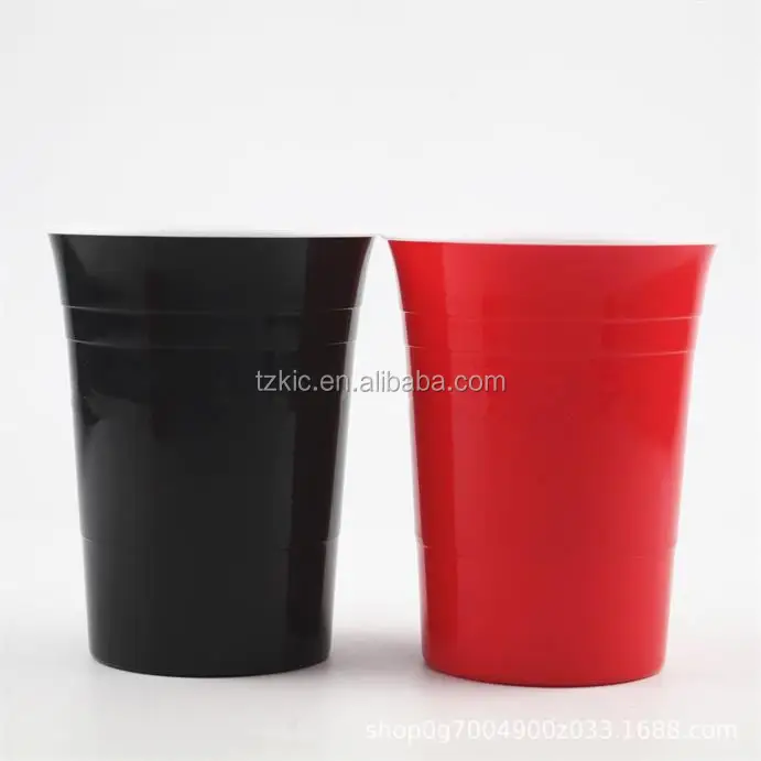 Double Color Plastic Party Cup