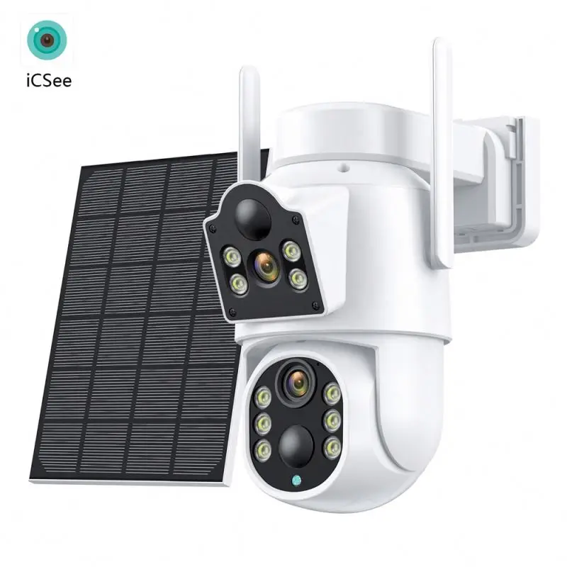 Ubox Internal Solar Cctv Surveillance Camera Black Powered Gufi Securiti Night Vision Cameras Latest 24 Hours Low Power Wifi