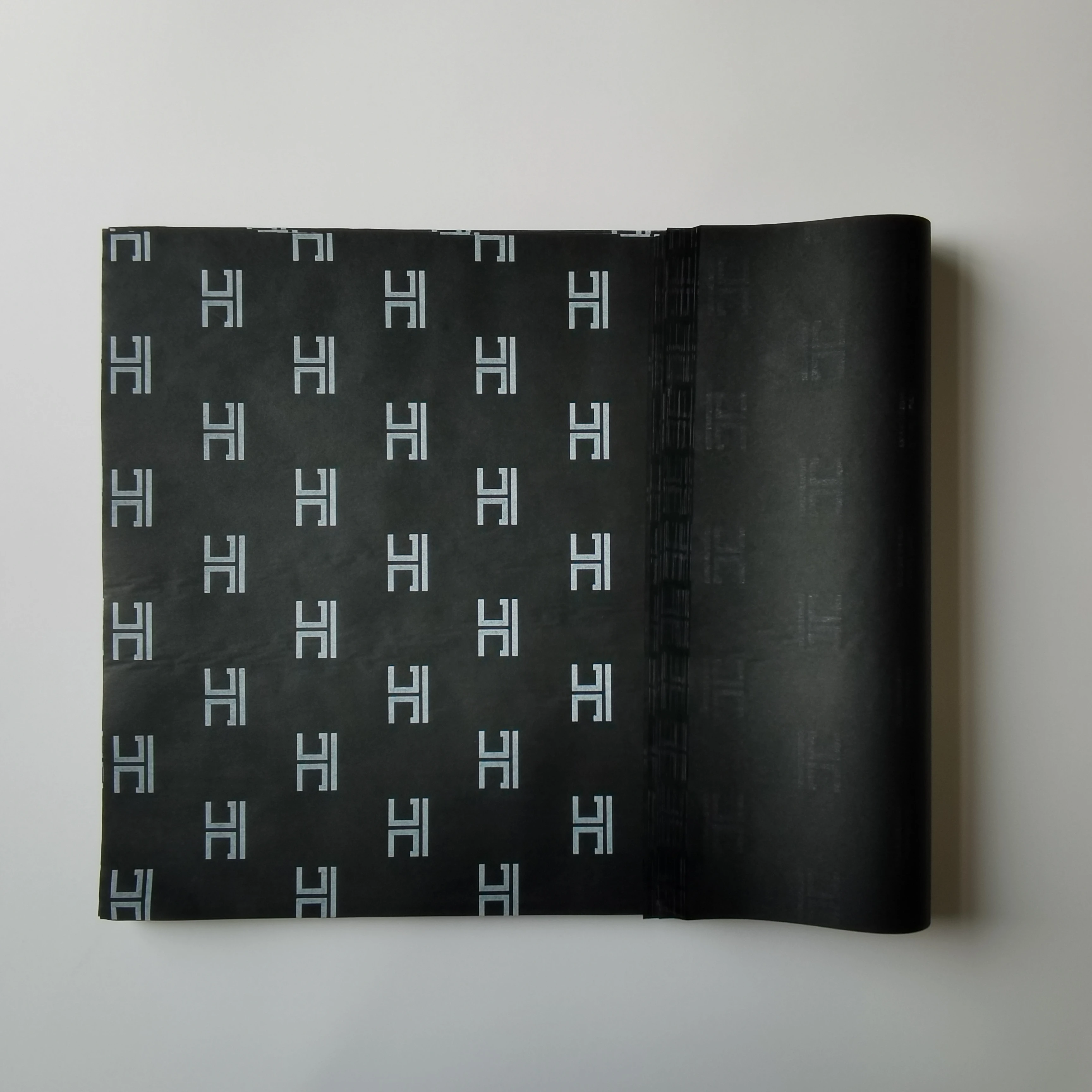 
China Factory White Custom Private Logo Double Silk Tissue Black Paper for Gift Wrapping 