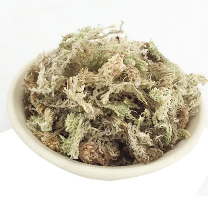 Заводская поставка сушеный сфагненовый мох высшего класса торфяной для рептилий ковриков домашних животных и средней посадки без земли