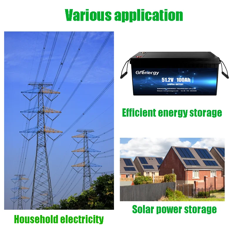 Smart APP 48V 10Kw 48Volts Lifepo4 Batteries 100V 100Ah Prismatic Battery Module 52V 300 Ah 16Ah for Energy Storage