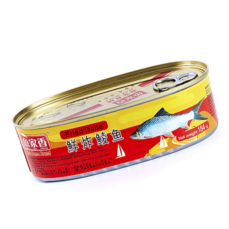 Factory Price Bulk Delicious Canned Fried Dace Popular Canned Food Fish