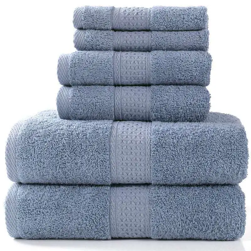 Best Sell Luxury Turkish Bathroom Massage A Set Of  Face Hair Towels 3 Set Packing Trade Towel 100% Cotton