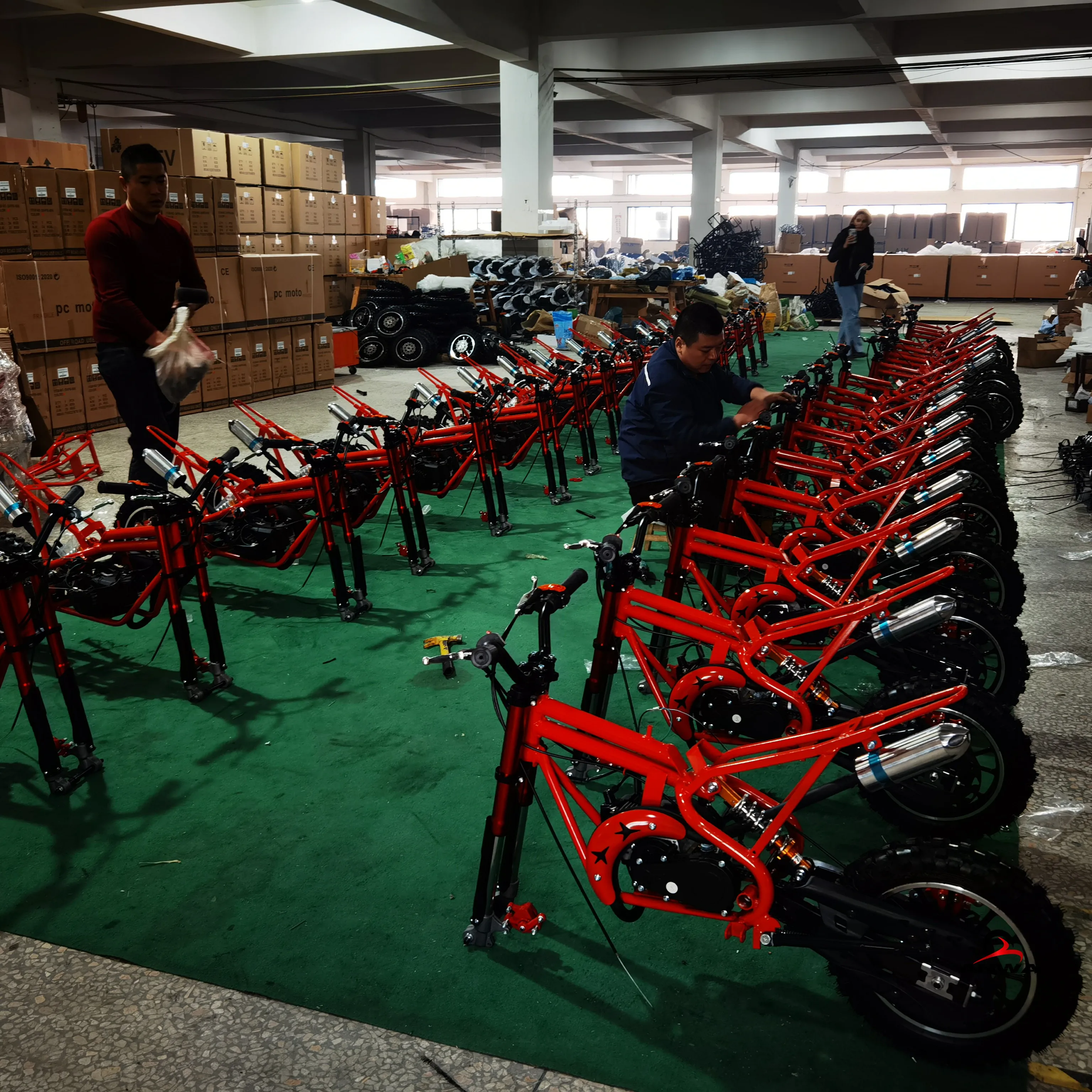 49CC 2-Stroke Pull Start Dirt Bike For Racing