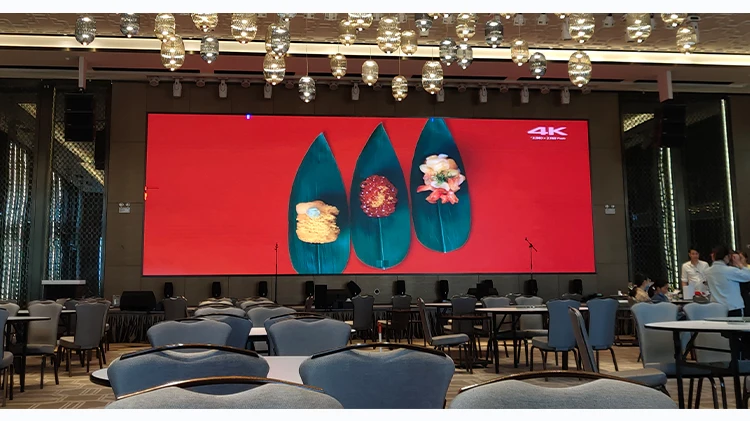 Indoor And Outdoor Screen  LED Display 1R1G1B P4 Module Size 256*128mm For Club