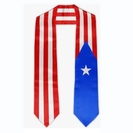 High Quality Graduation Stole Sash South African Flag Graduation Country Flag Graduation Stole for International Students