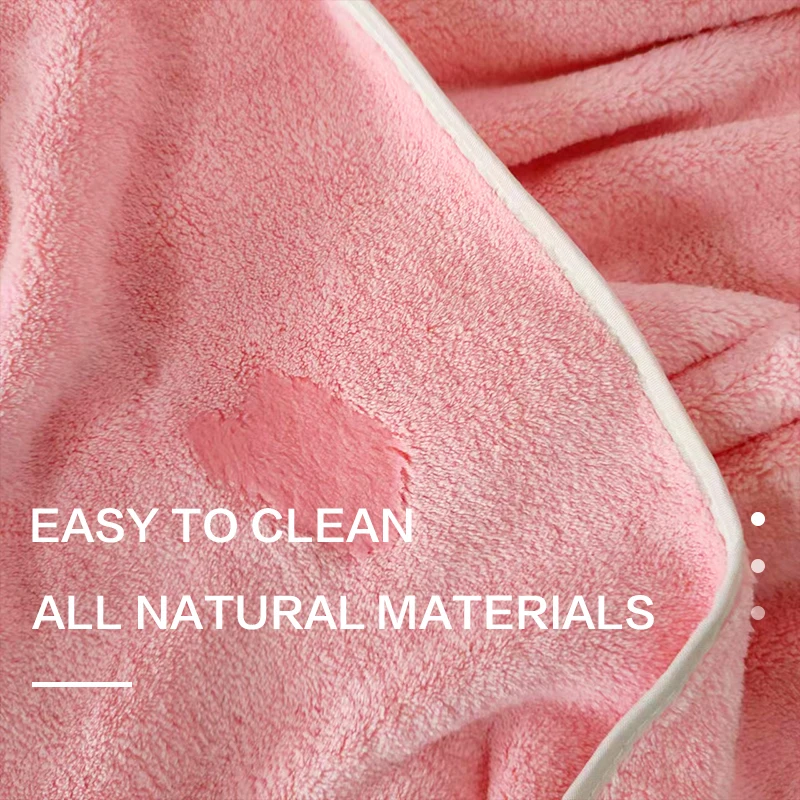 Factory Price Microfiber Coral Fleece Children Bath Towel Coral Velvet Towel