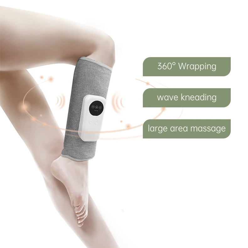 Hot  Leg Massage Circulation and Relaxation with Heat Foot and Calf Massage Air Compression Leg Massager