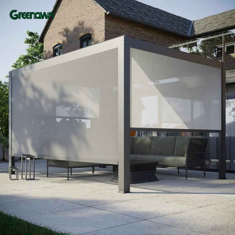 Sale3x3 3x4 4x4 3x6 4x6 6x3 6x4m Oem Outdoor Aluminium Pergola