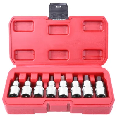 Hard case repairing tool set 8PCS Socket bit repair tool kit