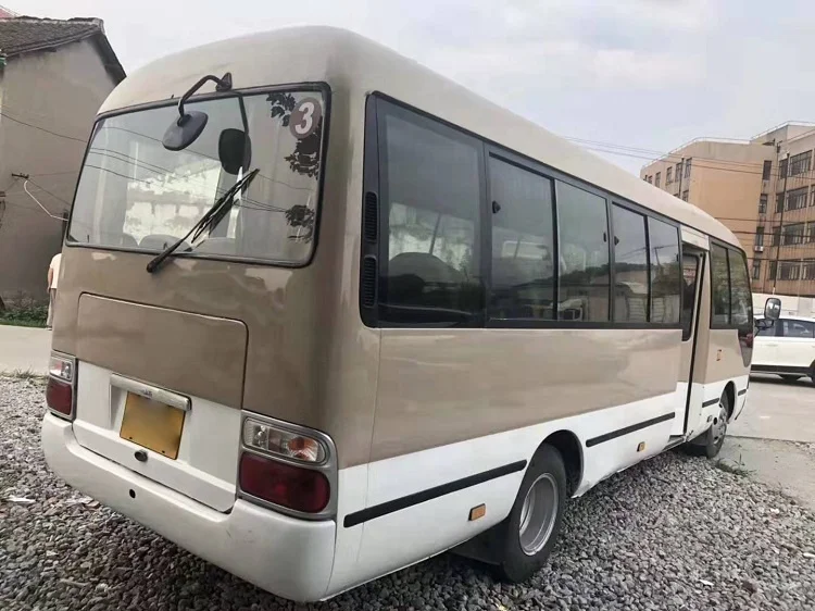 Japanese passenger Bus TOYOTA Coaster mini bus Used 17/19seats